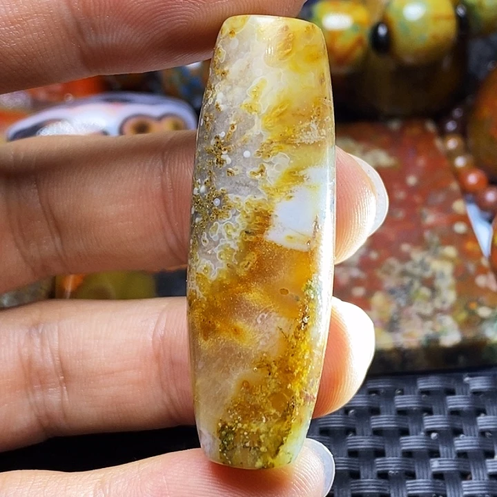 大***了玛瑙/玉髓未镶嵌颈饰