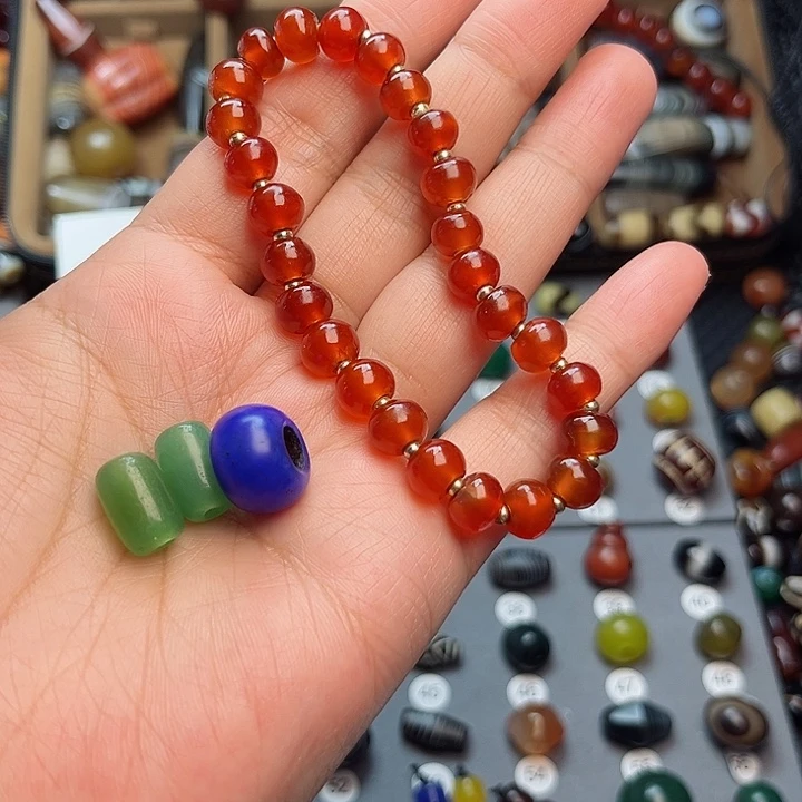 玛瑙/玉髓未镶嵌珠宝半成品韶*