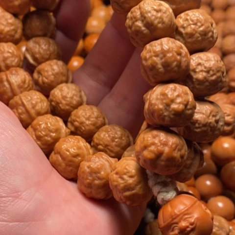 【闪购商品】猴头核桃手串向*产品