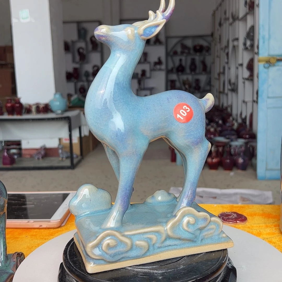 摆件悟*郑家钧瓷摆件