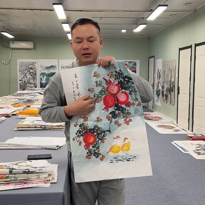 国画我也想你了啊我也想