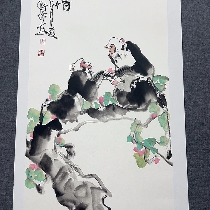 国画书画作品多次