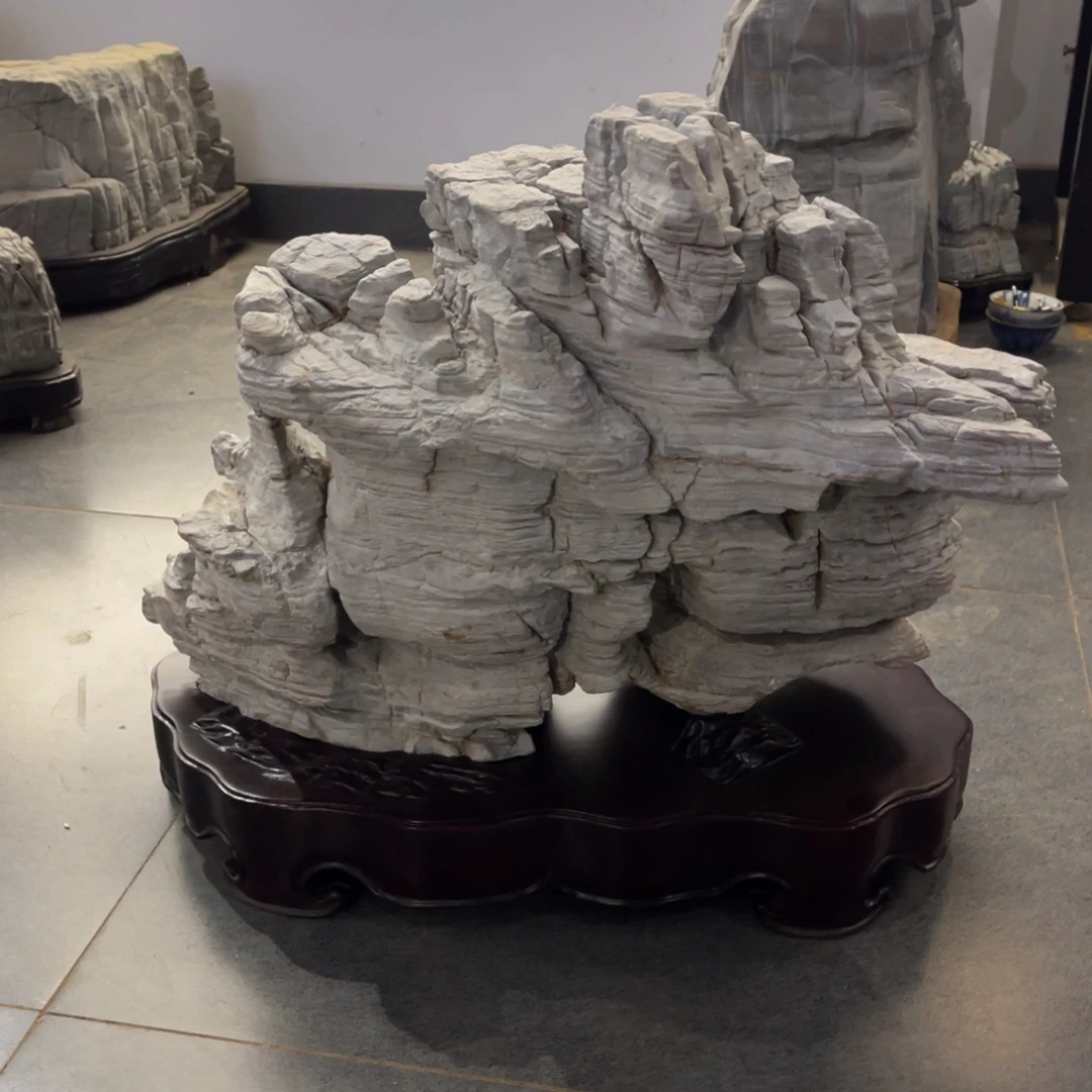 今***天石材灵璧奇石文化