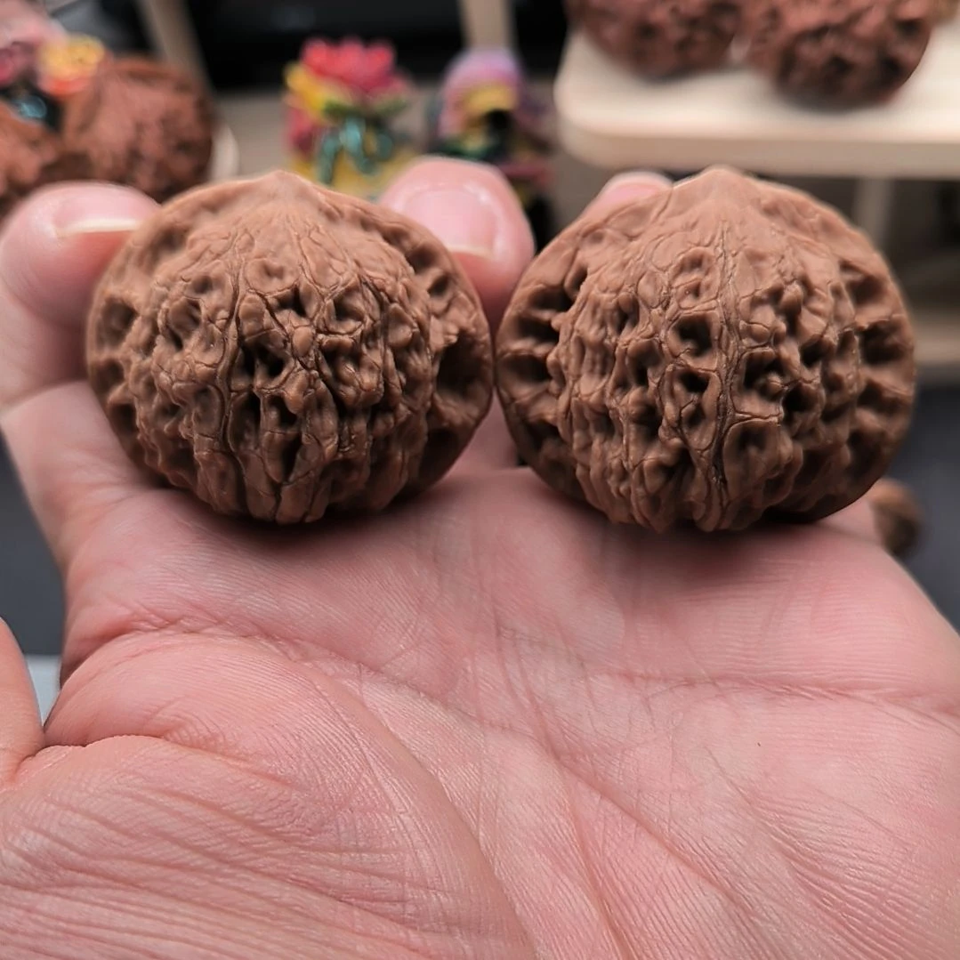 文玩核桃吊坠山地崔凯公子帽42尺