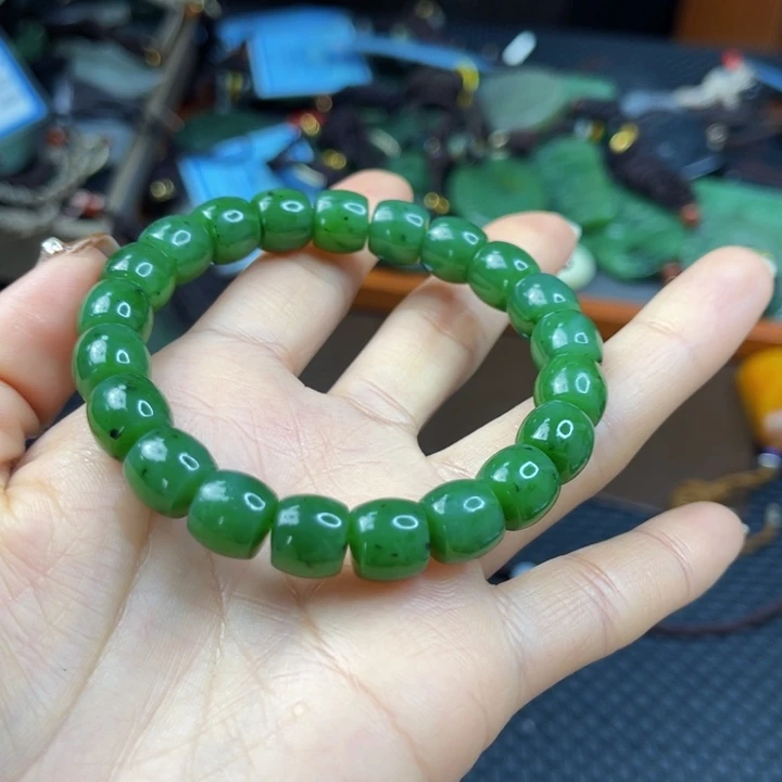 【闪购商品】和田玉（碧玉）手链未镶嵌