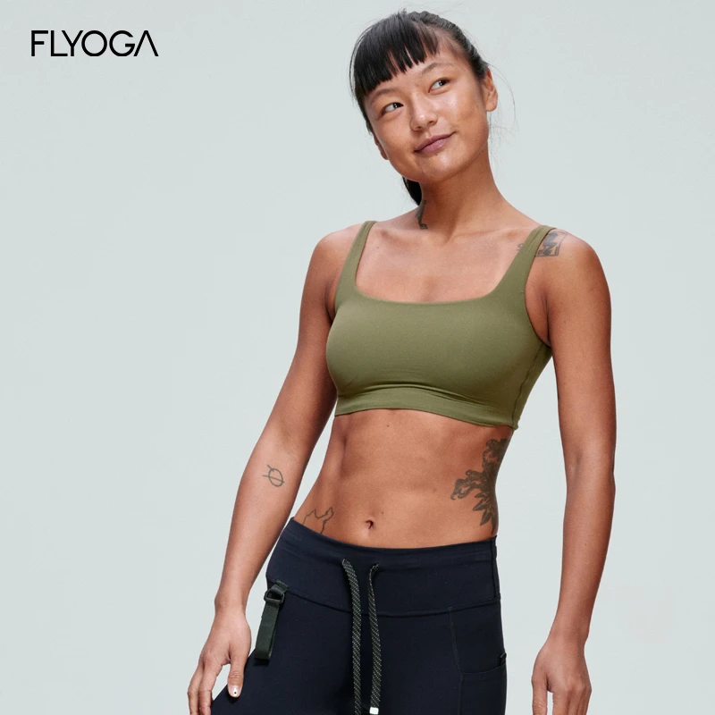 FLYOGA 飞蓝运动瑜伽普拉提健身攀岩短背心51198