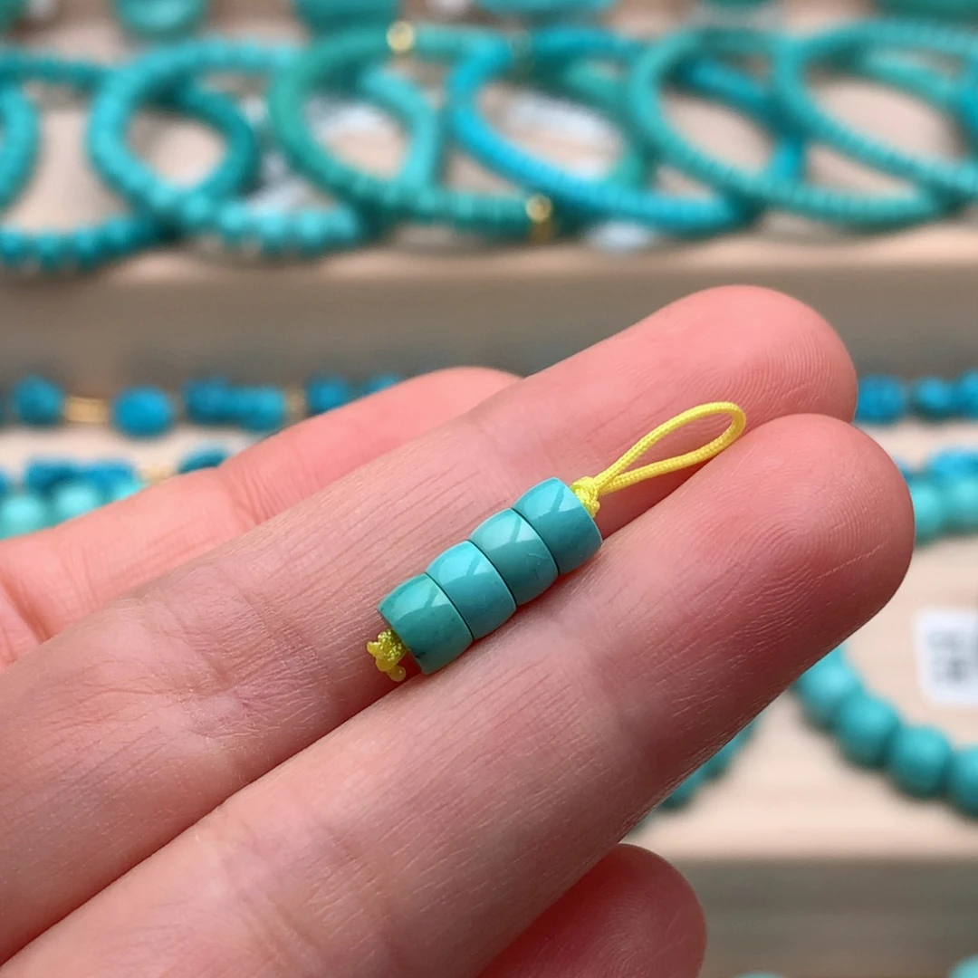 绿松石未镶嵌珠宝奇石5.5mm