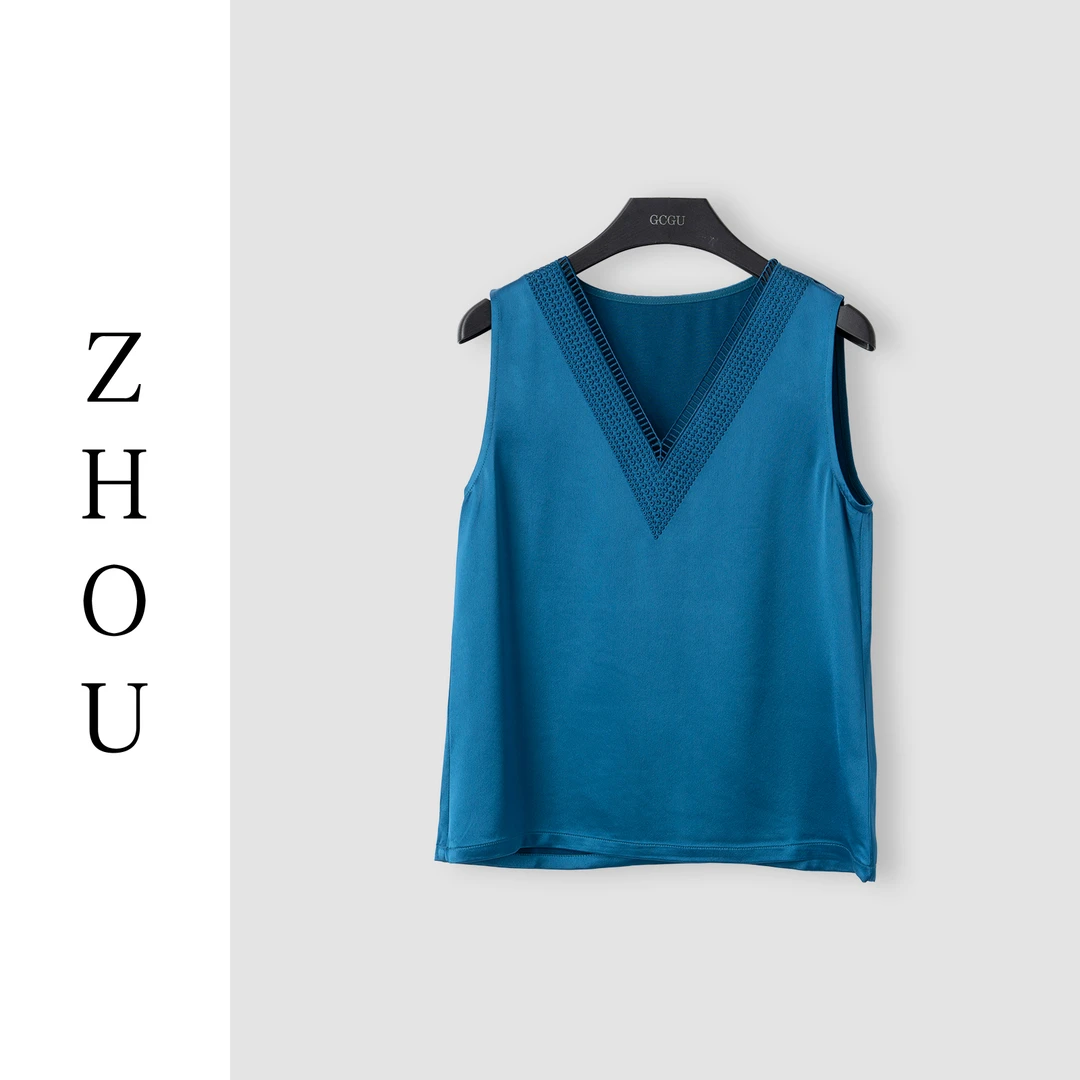 （周哥甄选）宝蓝上衣-22267