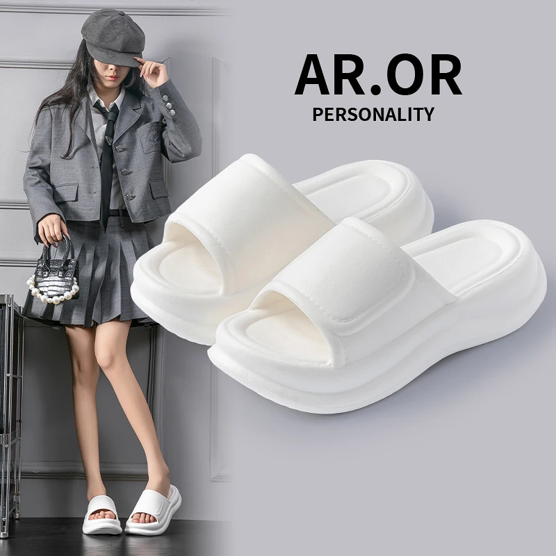 EVA踩屎感厚底女款INS风舒适拖鞋DC