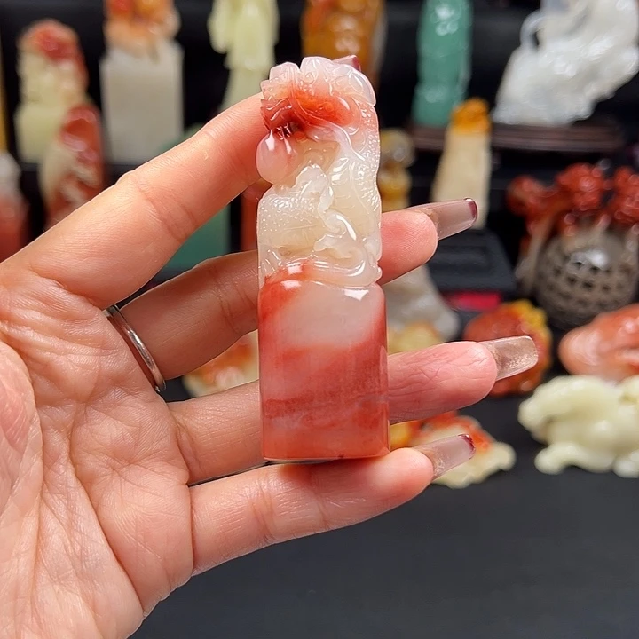 寿山石老性芙蓉石