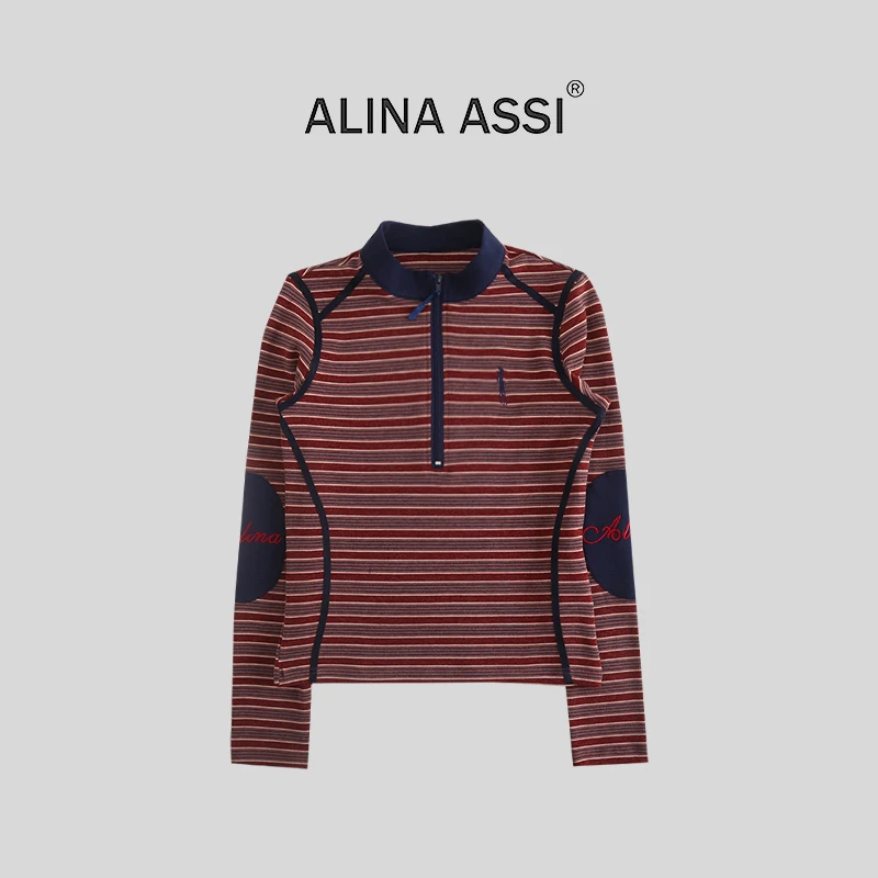 【糯米姐】2025冬季新款显瘦T恤休闲长袖上衣AE0615