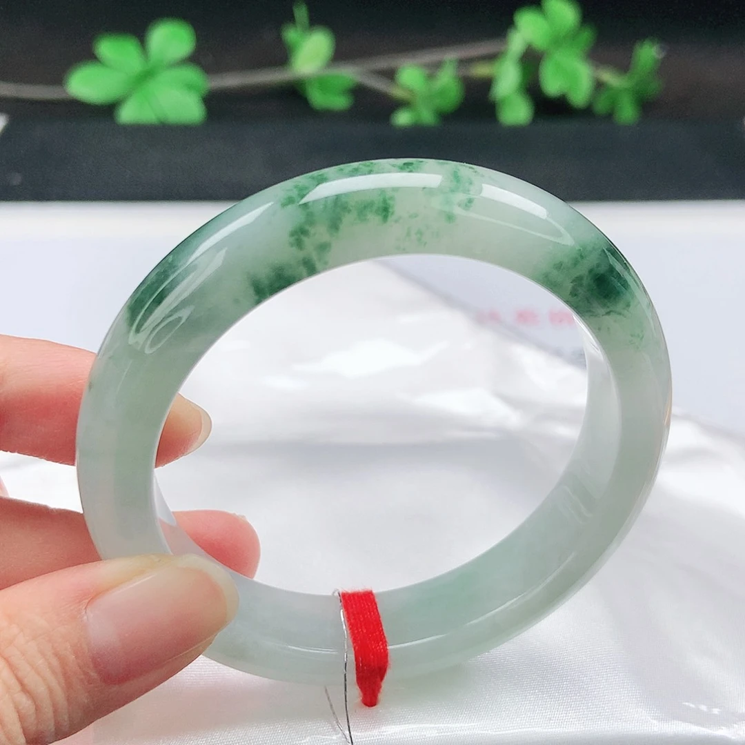 未镶嵌手镯翡翠56圈