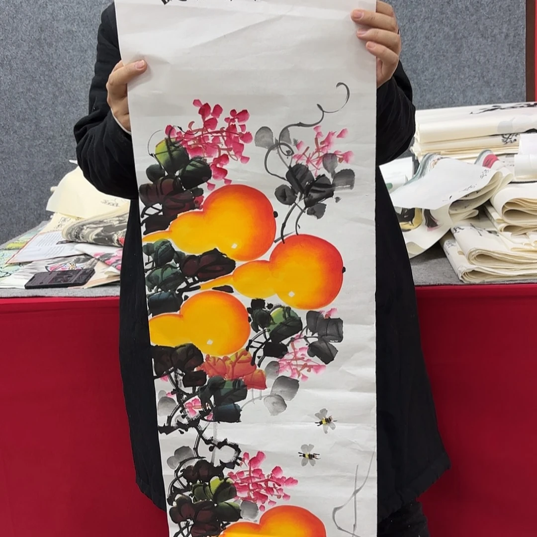 国画国画作品多次入选国内外