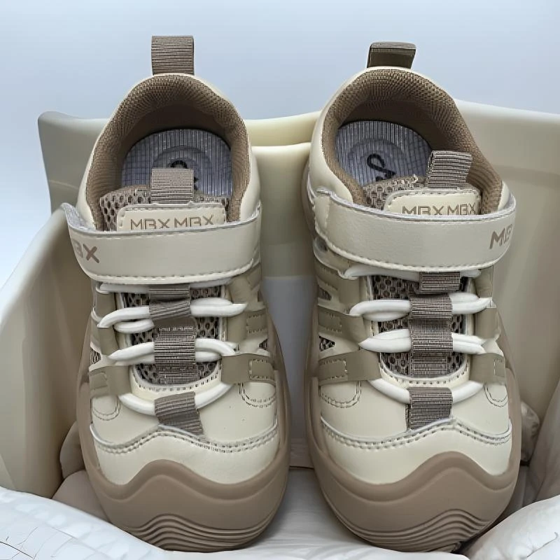 春新款男女宝软底休闲运动鞋