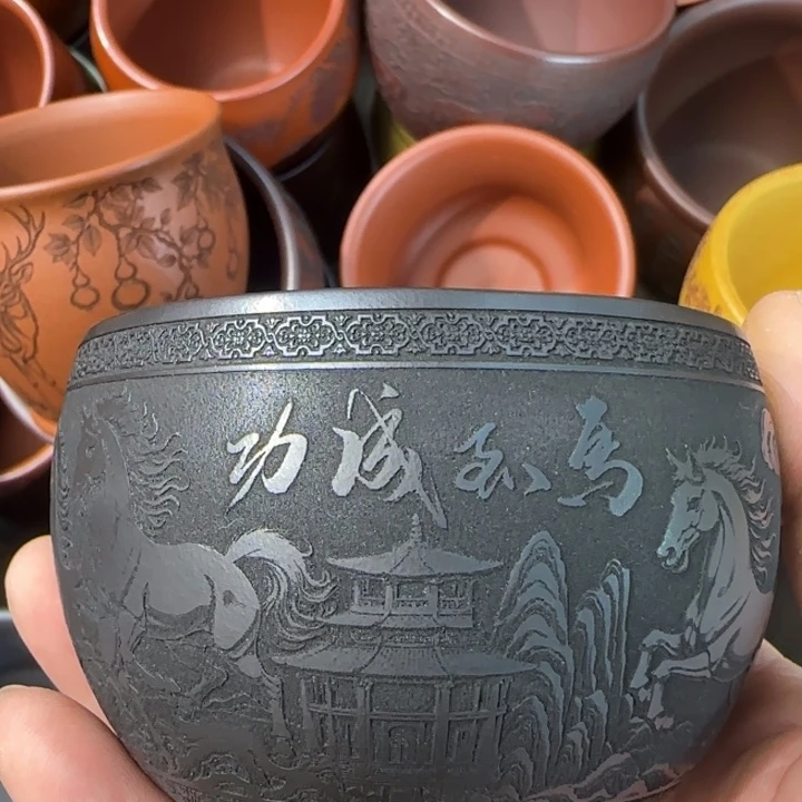 茶杯紫砂全手工制作工艺