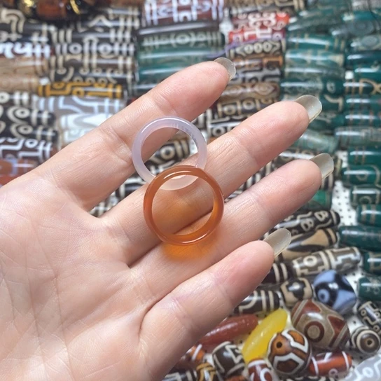 十***！玛瑙/玉髓未镶嵌颈饰