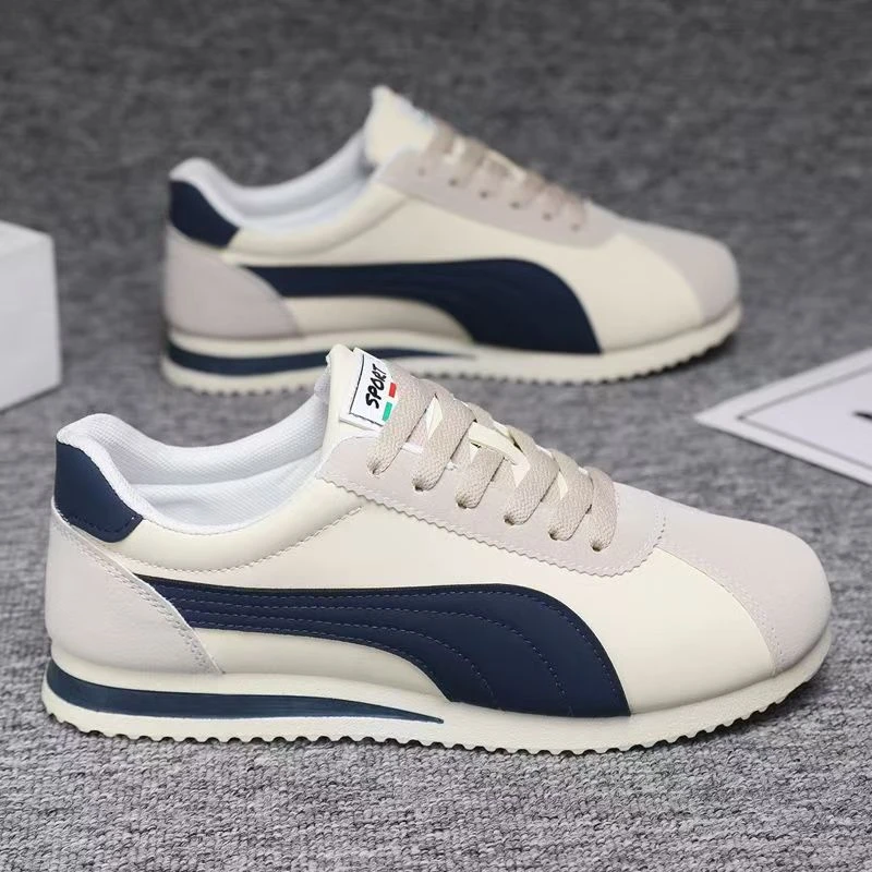 阿甘鞋男款2025秋季新款运动休闲鞋潮流百搭学生韩版防水低帮板鞋