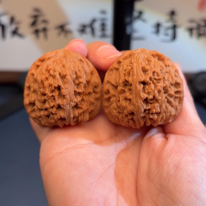 核桃南将石文玩核桃40