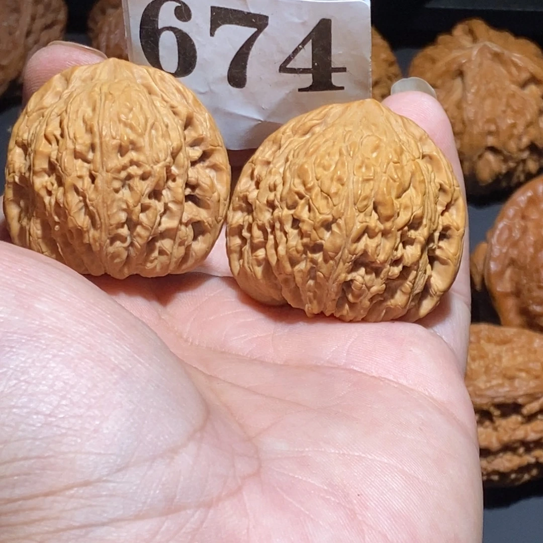 吊坠文玩核桃绣球37