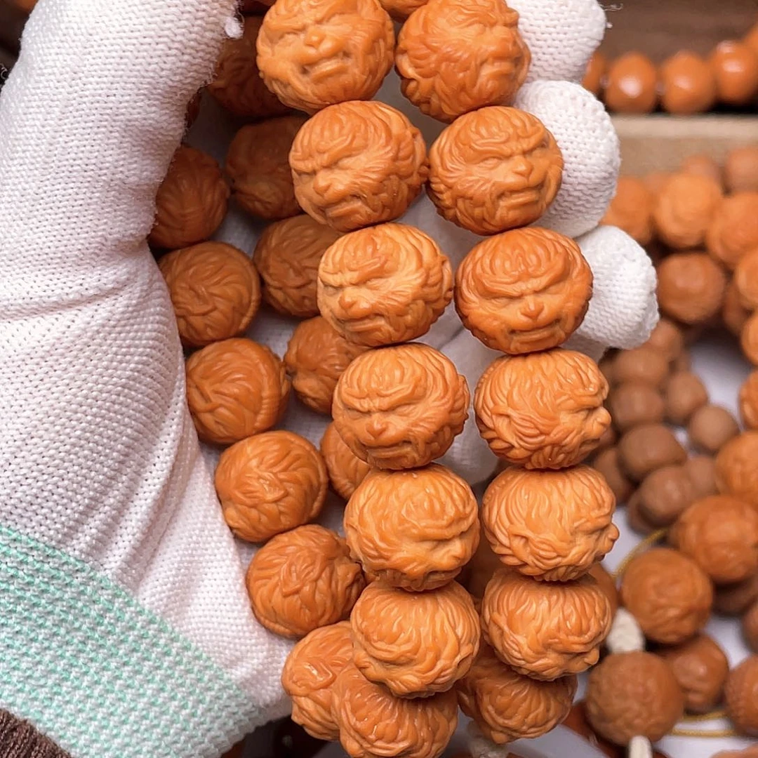 吊坠猴头核桃&*&悟空手串