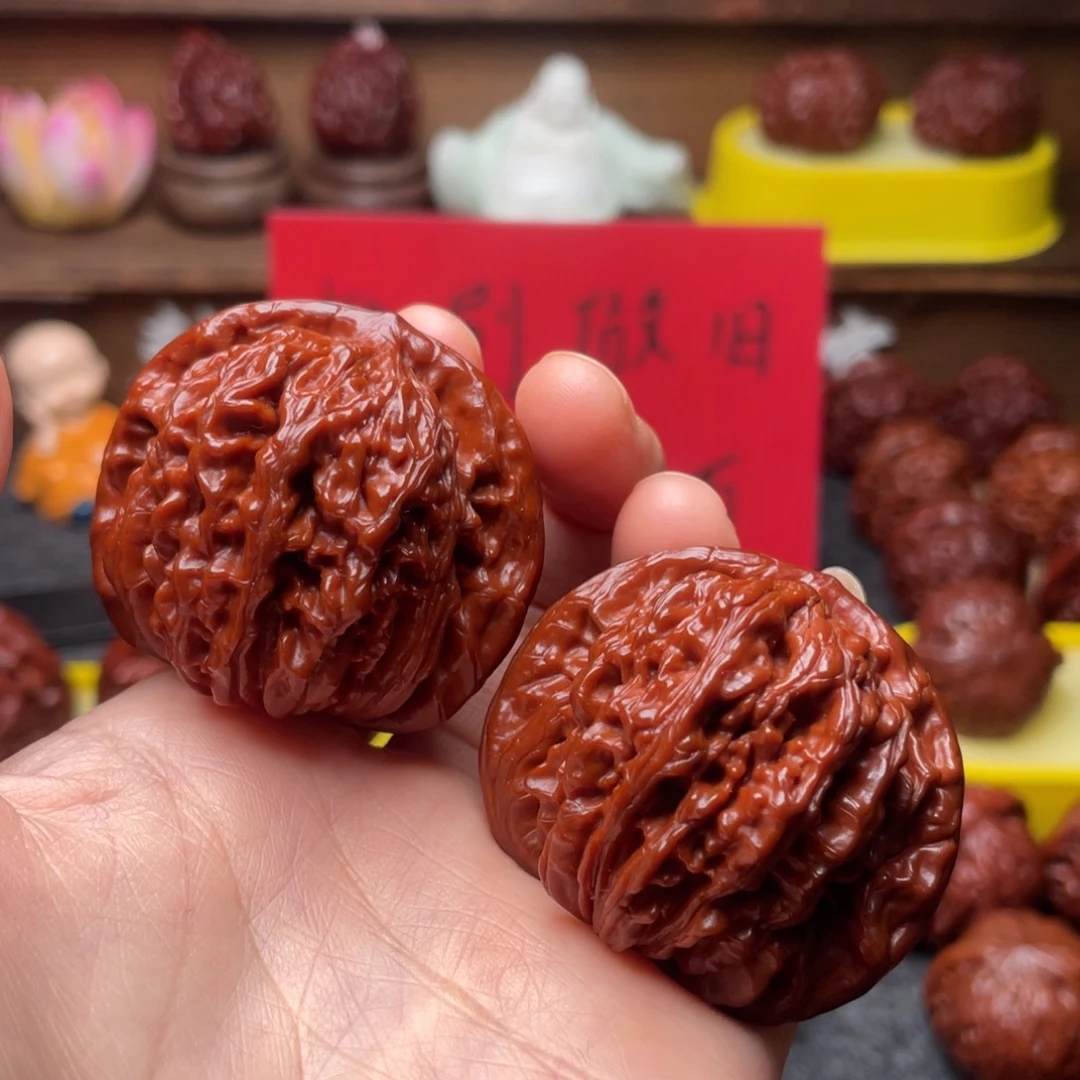 文玩核桃吊坠文玩核桃 手把件 四座楼 45