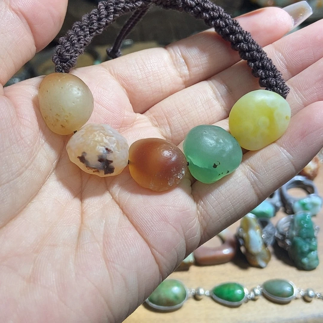 玛瑙/玉髓未镶嵌手绳004