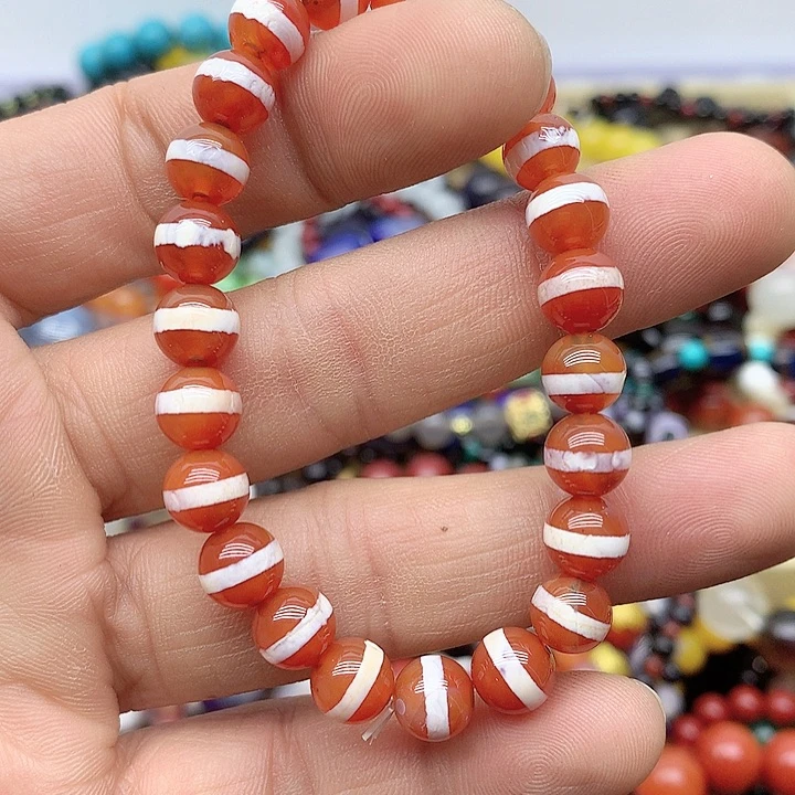 玛瑙/玉髓手链合金
