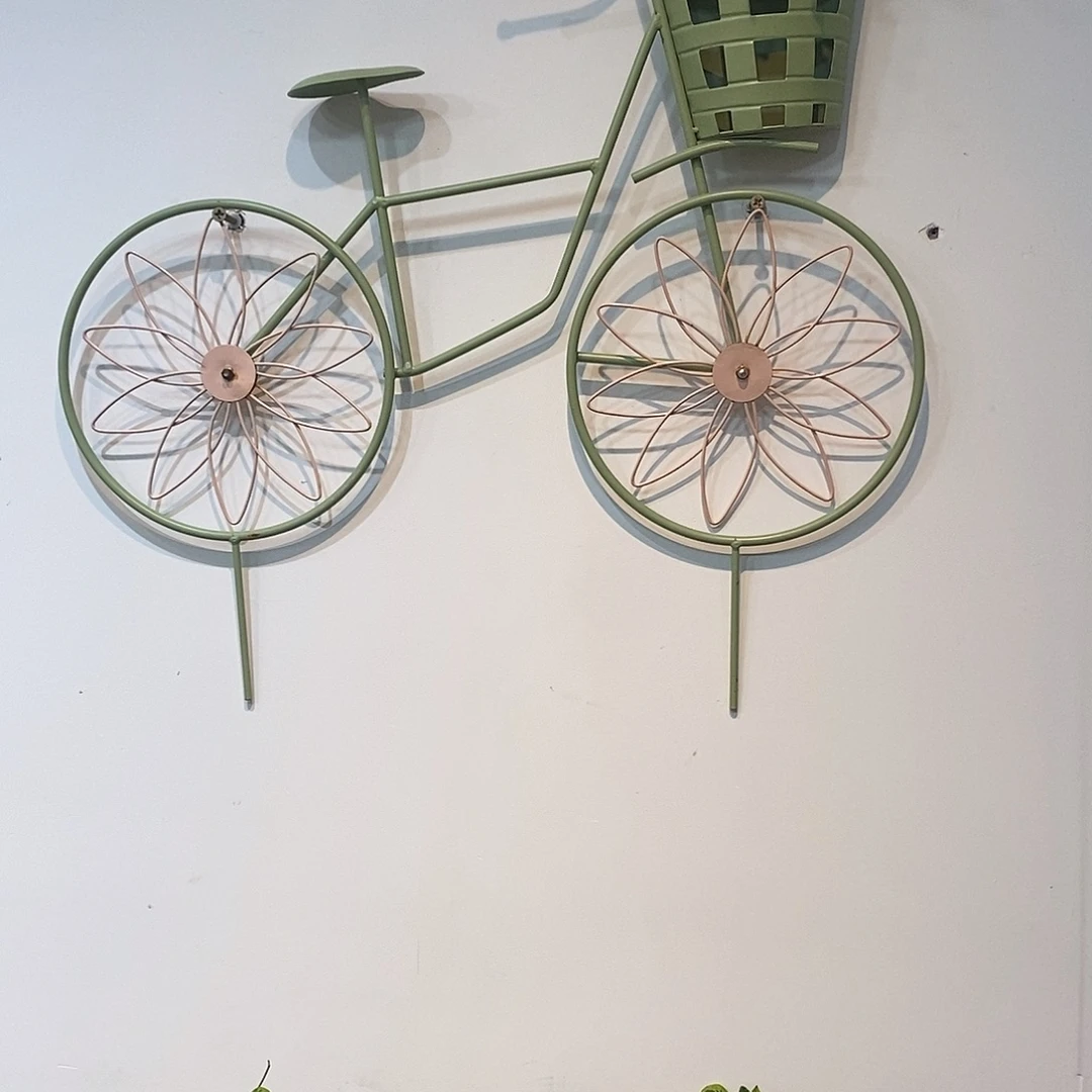 有机玻璃自行车地插