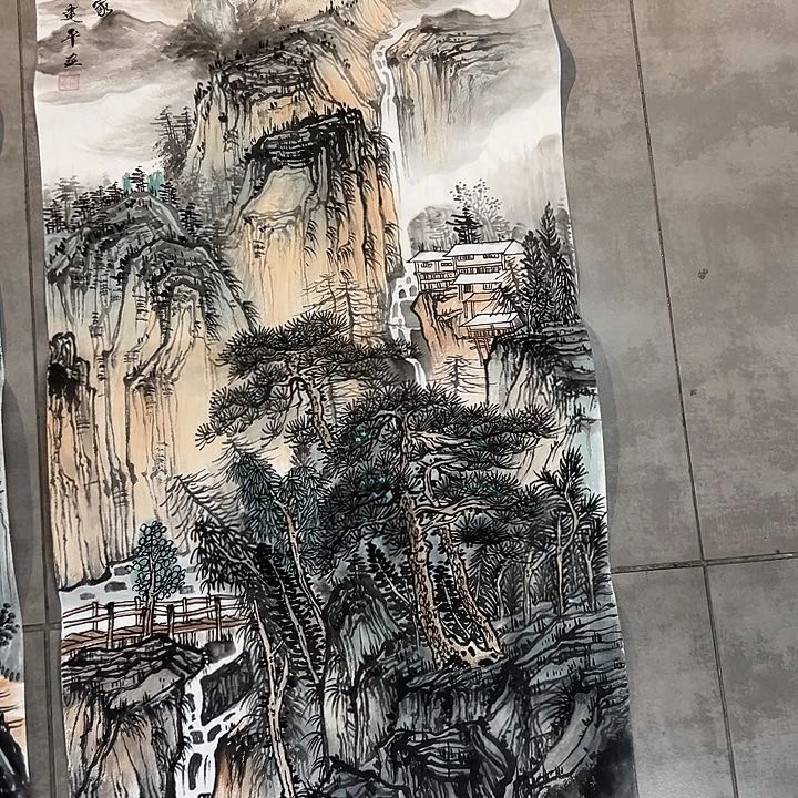 国画精品手绘国画作品