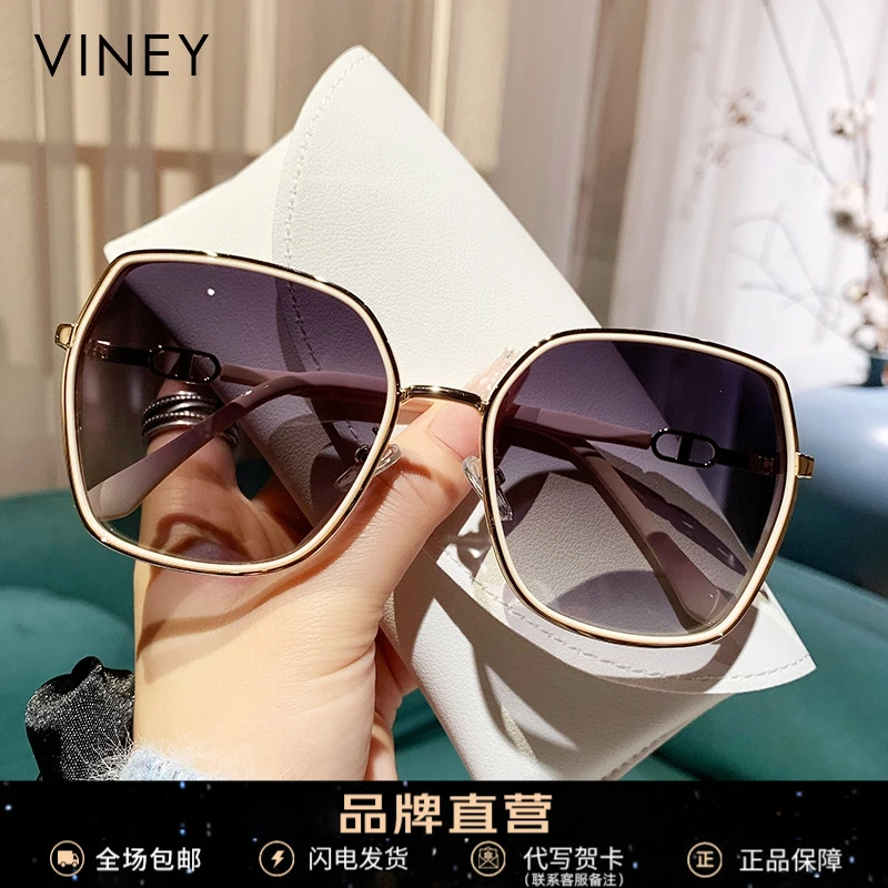Viney墨镜女太阳镜2025新款夏季防紫外线遮阳镜防晒街拍偏光眼镜