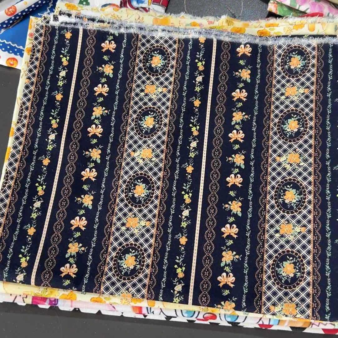 福利一米价纯棉平布1.1米宽果子布艺块