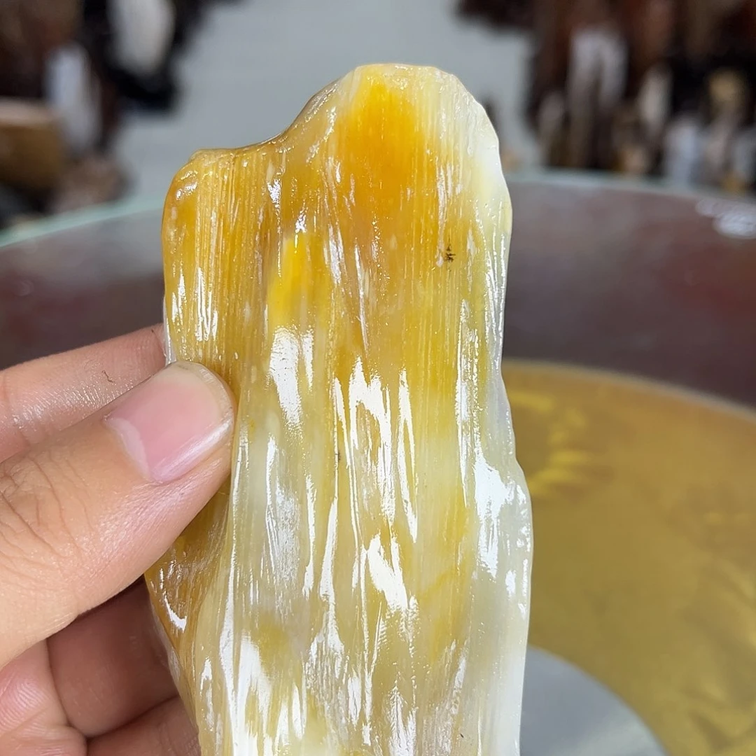 硅化玉珠宝奇石未镶嵌成*