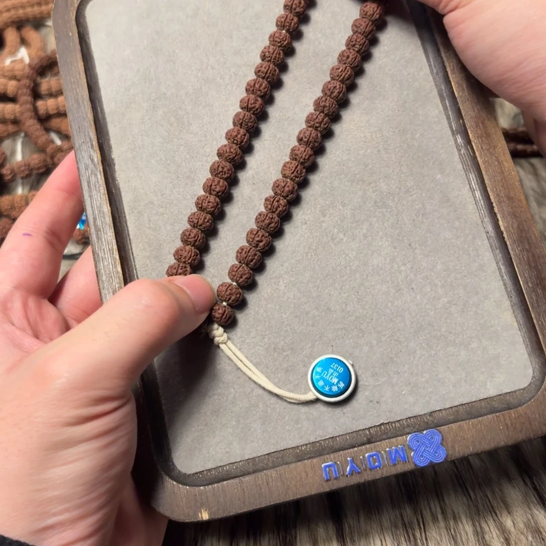 照***月金刚菩提吊坠老树王手持0137