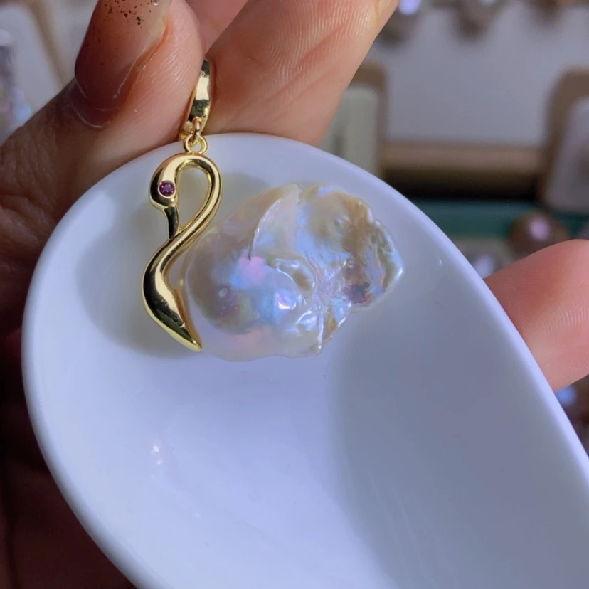 【闪购商品】淡水珍珠天然淡水珍珠合金