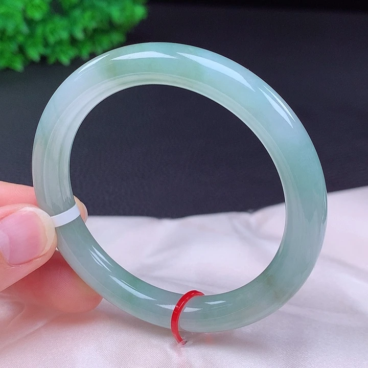 翡翠未镶嵌手镯56圈436016