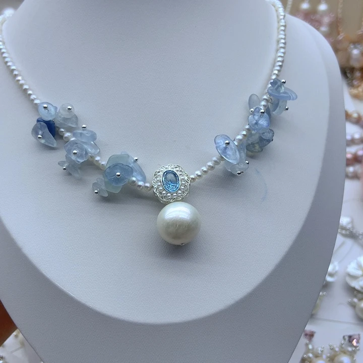 淡水珍珠未镶嵌颈饰