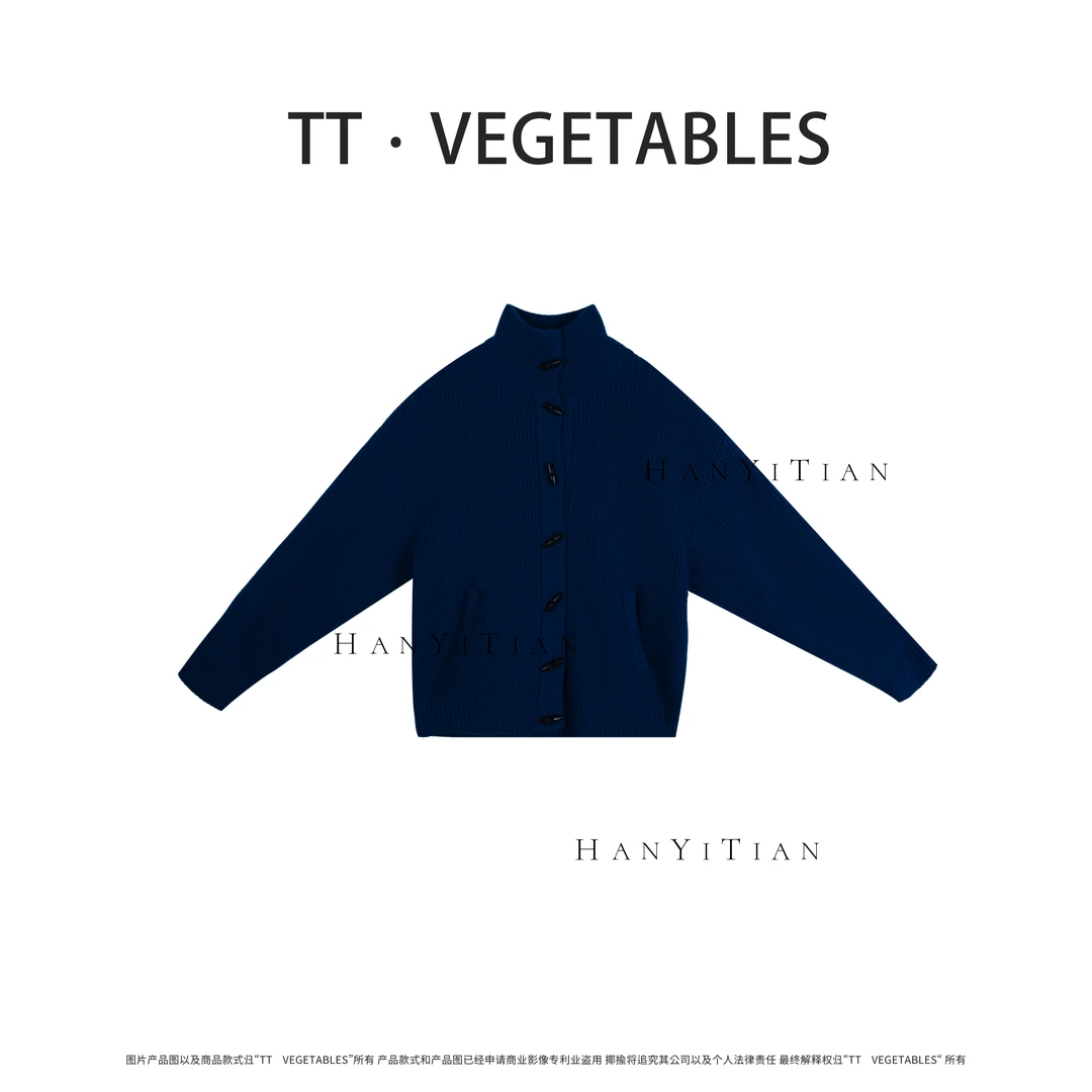 桔梗  针织衫宽松春新款毛衣复古女923887