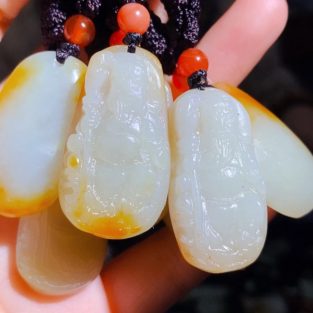 和田玉颈饰未镶嵌多样性发货111拍一发一