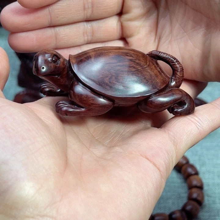把件黄花梨/降香黄檀长寿龟