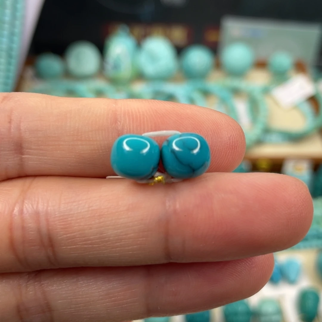 绿松石未镶嵌挂件