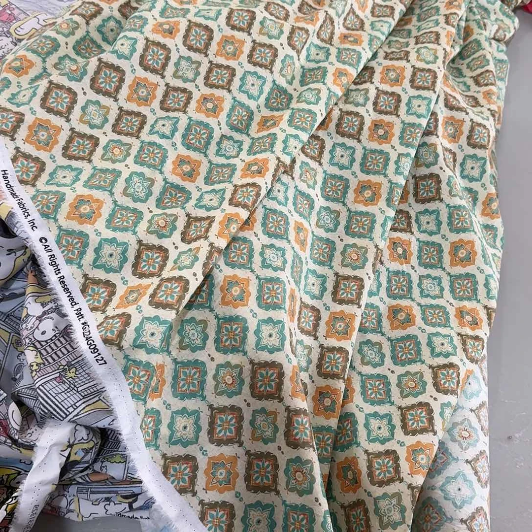 纯棉高支府绸1米长X1.5米宽地卷