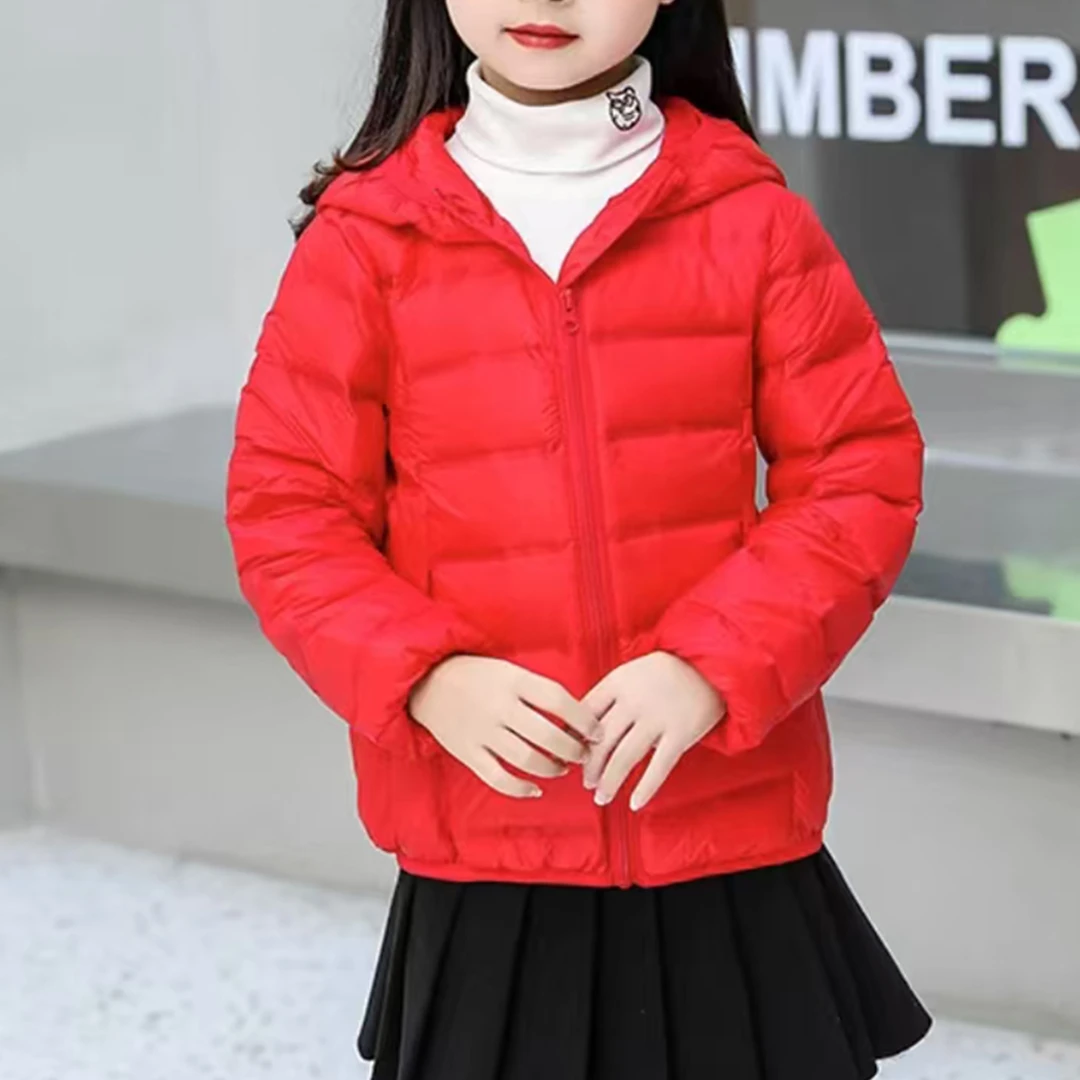 【特价】纯色设计感连帽保暖棉服中大童秋冬加厚休闲中大童Y-6C128