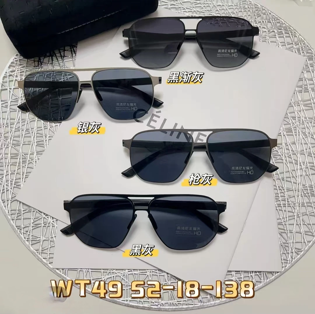 福利款男士偏光太阳镜大框设计开车钓鱼墨镜时尚潮流