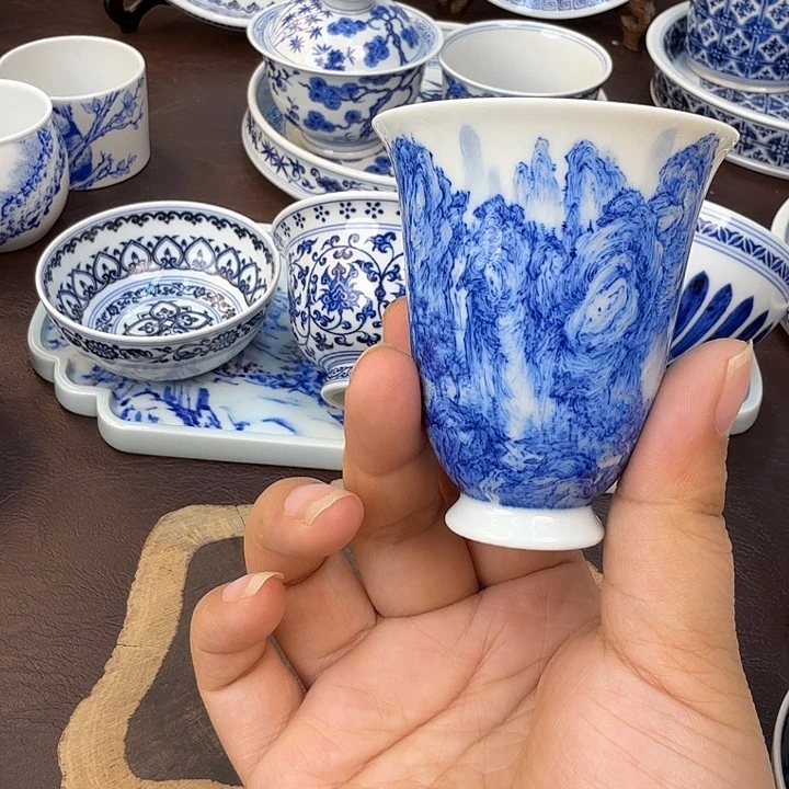 手绘陶瓷福利杯杯