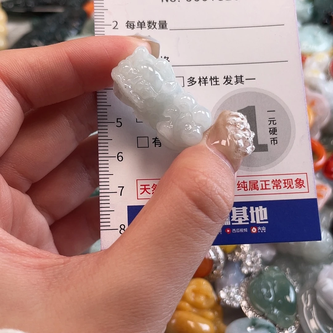 翡翠未镶嵌颈饰1620