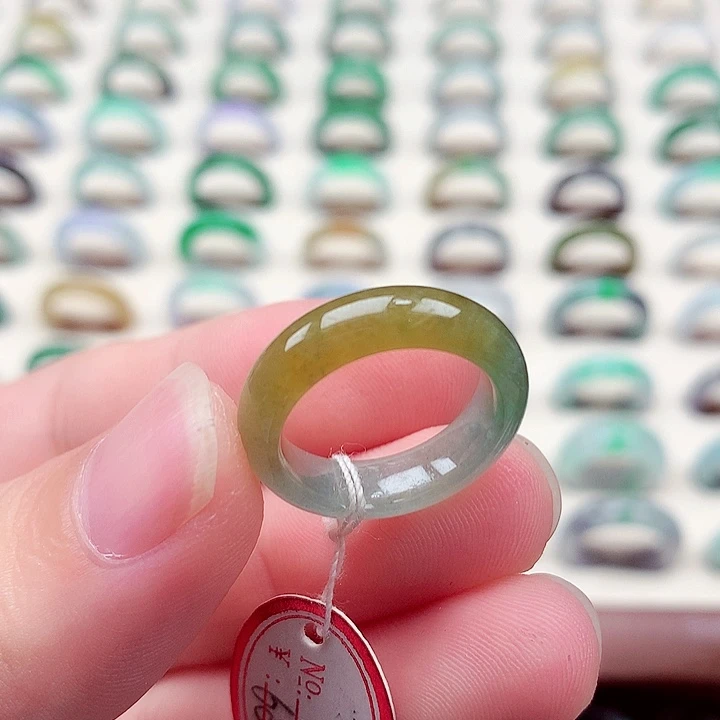 未镶嵌戒指翡翠10号