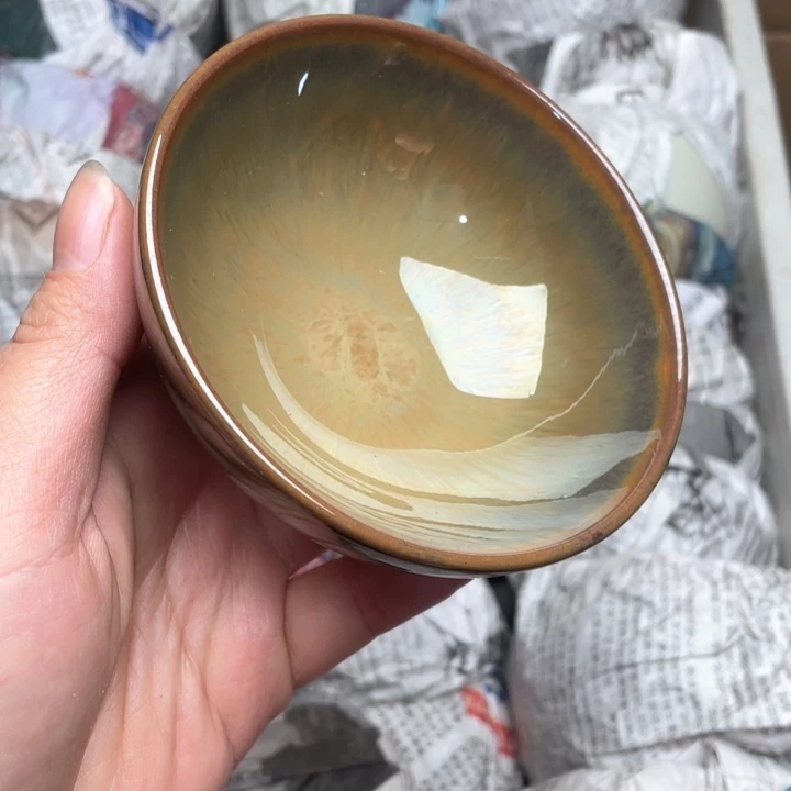 茶盏建窑建盏主人杯