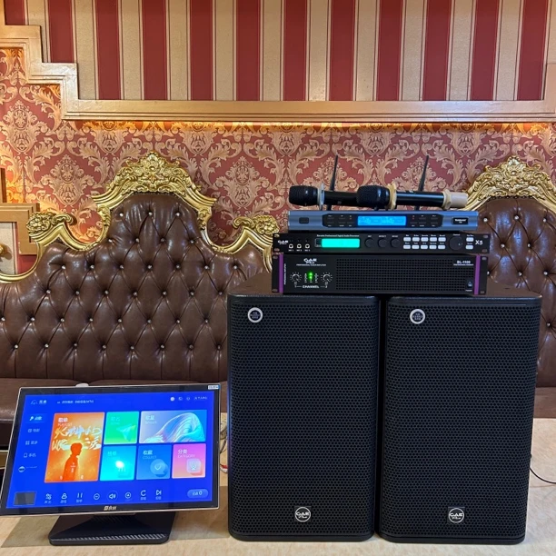 9新  （包邮）鼎泰丰GAE12寸音响进口RCF单元四件套➕悠响点歌机