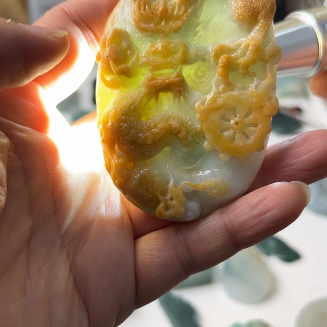 翡翠银S925镶嵌颈饰