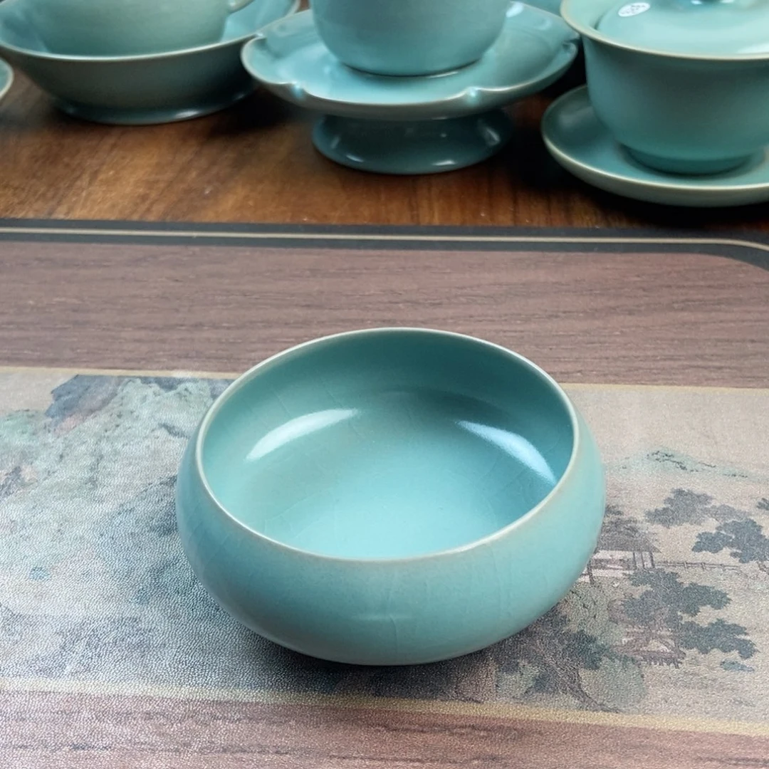 摆件原产地原矿汝瓷～茶器